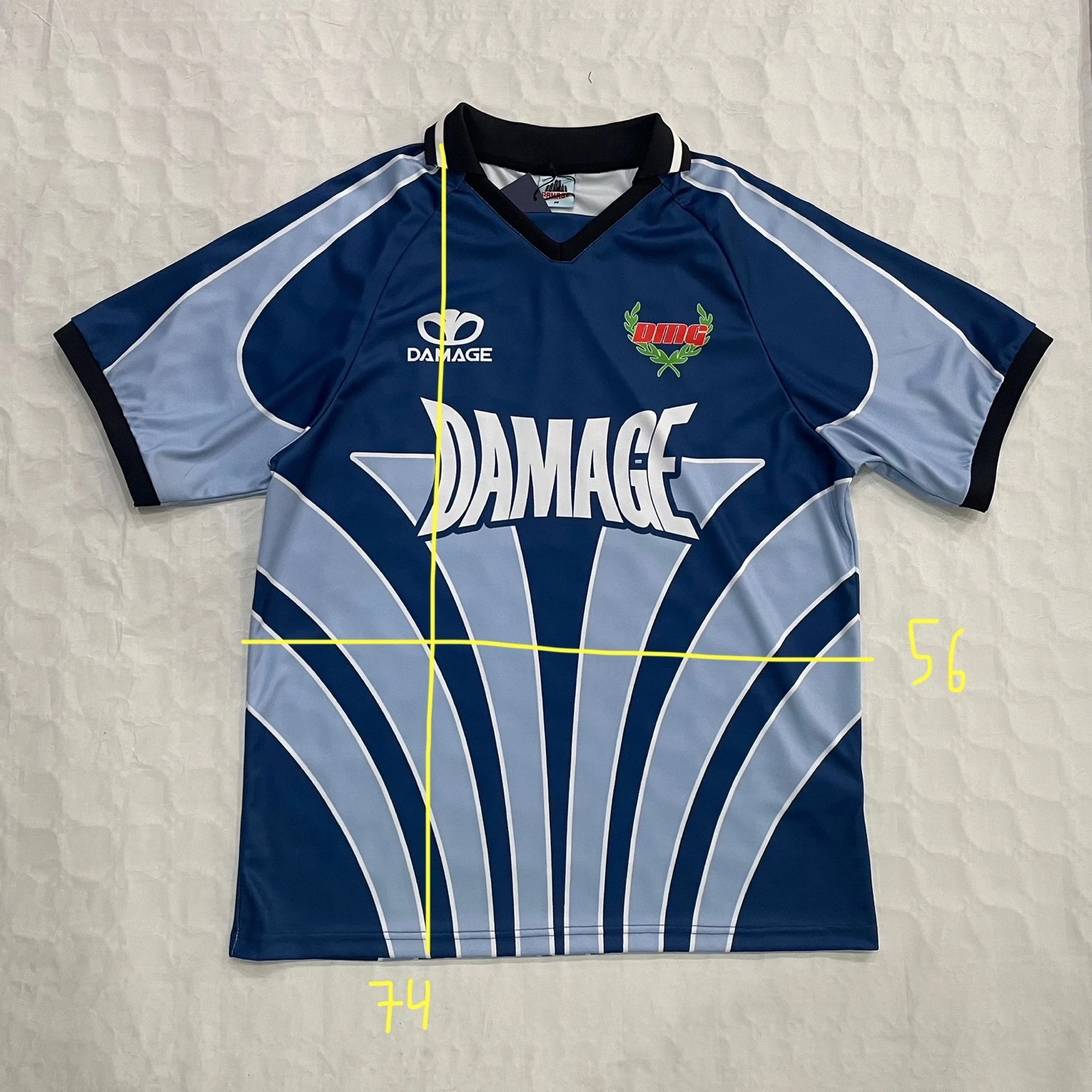 Camiseta Damage - DSV Jersey Tee (Azul Marinho/Azul) – photo 3
